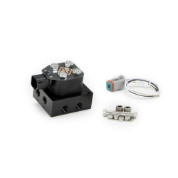 PartzBiz HD DA-HT10 - Dirtyworks Dirty Air ด้านหน้าและด้านหลังชุด Tankless Air Ride สำหรับ Harley Touring FLH 00-17 | DA-HT10
