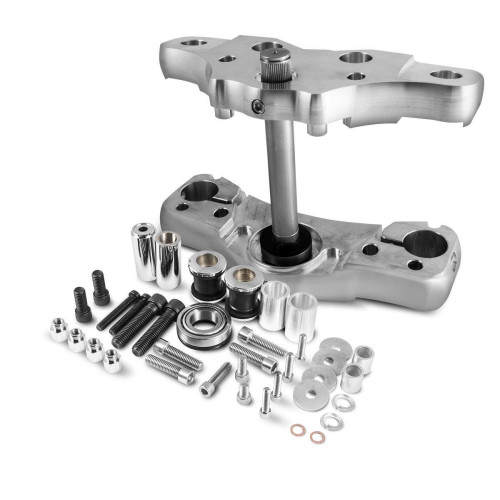 PartzBiz HD: 4418692-DNA 6° Degree Raked Triple Trees 21" 23” Wheel 97-13 Harley Touring Bagger PartzBiz HD: 4418692-DNA 6° Degree Raked Triple Trees 21" 23” Wheel 97-13 Harley Touring Bagger