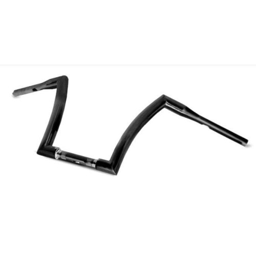 PartzBiz HD: 4418693-DNA Black 12" Rise Fat Monster Ape Hanger Fat Bars OEM 1.5" Handlebars Harley 96-Up davidson Touring Softail Dyna road king low boy bob fat slim M-HB-3002BK