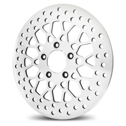 PartzBiz HD M-RT-2160 - DNA Chrome 11.5 Polished Stainless Steel Front Brake Rotor M-RT-2160 Harley 86-Up PartzBiz HD M-RT-2160 - DNA Chrome 11.5 Polished Stainless Steel Front Brake Rotor M-RT-2160 Harley 86-Up