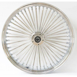 PartzBiz HD MS21370634 - DNA Chrome Front Mammoth 52 Spoke 21x3.0 Wheel 88 - 99 FLST PartzBiz HD MS21370634 - DNA Chrome Front Mammoth 52 Spoke 21x3.0 Wheel 88 - 99 FLST