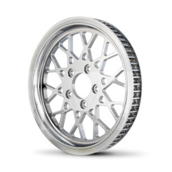 PartzBiz HD M-PL-0201 - DNA Super Spoke Chrome 66 Tooth X 1” รอกหลัง Superspoke Custom Harley HD - M-PL-0166