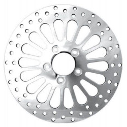 PartzBiz HD M-RT-2102 - DNA Polished Super Spoke Single Rear 11.5 Disc Rotor 00-15 Harley Softail XL Dyna PartzBiz HD M-RT-2102 - DNA Polished Super Spoke Single Rear 11.5 Disc Rotor 00-15 Harley Softail XL Dyna