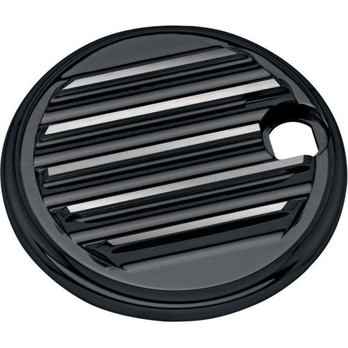 PartzBiz HD: 4418467-Covingtons Customs Gloss Black Finned Fuel Gas Door Harley Touring 92-07 | C1126-B PartzBiz HD: 4418467-Covingtons Customs Gloss Black Finned Fuel Gas Door Harley Touring 92-07 | C1126-B