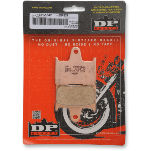 PartzBiz HD: 4418459-DP Brakes Front Sintered Metal Brake Pads DP537 Harley Sportster 14-20 PartzBiz HD: 4418459-DP Brakes Front Sintered Metal Brake Pads DP537 Harley Sportster 14-20