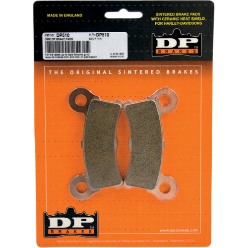 PartzBiz HD: 4418421-DP Brakes Rear Sintered Metal Brake Pads DP510 Harley Street Glide Trike 09-13 PartzBiz HD: 4418421-DP Brakes Rear Sintered Metal Brake Pads DP510 Harley Street Glide Trike 09-13