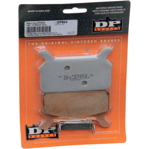 PartzBiz HD: 4418427-DP Brakes Sintered Metal Brake Pads DP904 Harley Touring 86-99 PartzBiz HD: 4418427-DP Brakes Sintered Metal Brake Pads DP904 Harley Touring 86-99