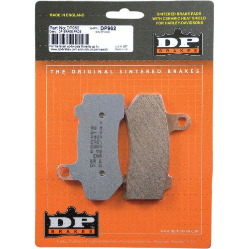 PartzBiz HD: 4418430-DP Brakes Sintered Metal Front & Rear Brake Pads for Harley FLH/T 08-16 Repl OEM 41854-08 PartzBiz HD: 4418430-DP Brakes Sintered Metal Front & Rear Brake Pads for Harley FLH/T 08-16 Repl OEM 41854-08