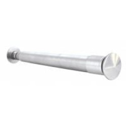 PartzBiz HD DS02140334 - Drag 0214-0334 Smooth Chrome Flush Mount Front 25mm Axle Harley Touring FLH/T | 0214-0334