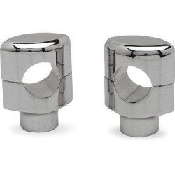 PartzBiz HD DS06020465 - Drag 0602-0465 Chrome 1 1/2" Bar Big Buffalo 1.5" Risers Pair Metric Cruiser 0602-0465 06020465 PartzBiz HD DS06020465 - Drag 0602-0465 Chrome 1 1/2" Bar Big Buffalo 1.5" Risers Pair Metric Cruiser 0602-0465 06020465