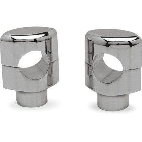 PartzBiz HD: 4418437-Drag 0602-0465 Chrome 1 1/2" Bar Big Buffalo 1.5" Risers Pair Metric Cruiser 0602-0465 06020465 PartzBiz HD: 4418437-Drag 0602-0465 Chrome 1 1/2" Bar Big Buffalo 1.5" Risers Pair Metric Cruiser 0602-0465 06020465