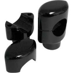 PartzBiz HD DS06020466 - Drag 0602-0466 Black 1 1/2" Bar Big Buffalo 1.5" Risers Pair Metric Cruiser 0602-0466 06020466 PartzBiz HD DS06020466 - Drag 0602-0466 Black 1 1/2" Bar Big Buffalo 1.5" Risers Pair Metric Cruiser 0602-0466 06020466