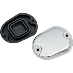 PartzBiz HD DS06100686 - Drag 0610-0686 Chrome Front Brake Master Cylinder Cover 04-18 Harley XL 06100686