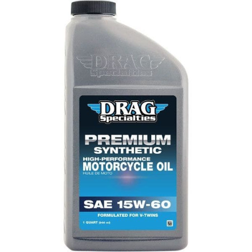 PartzBiz HD: 4418392-Drag 1 US Quart 15W60 High Performance Fully Synthetic Engine Oil for V-Twin PartzBiz HD: 4418392-Drag 1 US Quart 15W60 High Performance Fully Synthetic Engine Oil for V-Twin