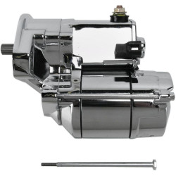 PartzBiz HD DS801002 - ลาก 1.4kw Chrome High Performance OEM Replacement Starter Harley 90-06 Big Twin | 80-1002 เปลี่ยน OEM 31553-90 และ 31553-94