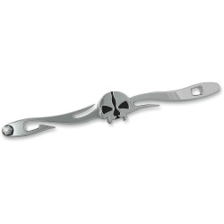 PartzBiz HD DS16010491 - ลาก 1601-0491 Chrome Split Skull Custom Shift Linkage Harley 00-17 FLST Softail PartzBiz HD DS16010491 - ลาก 1601-0491 Chrome Split Skull Custom Shift Linkage Harley 00-17 FLST Softail