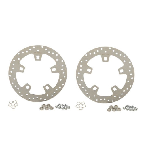 PartzBiz HD: 4418377-Drag 1710-3410 Ground Stainless Steel 11.5" Brake Rotor 14-Up Harley Spider Hub 17103410 B06-0206AS PartzBiz HD: 4418377-Drag 1710-3410 Ground Stainless Steel 11.5" Brake Rotor 14-Up Harley Spider Hub 17103410 B06-0206AS