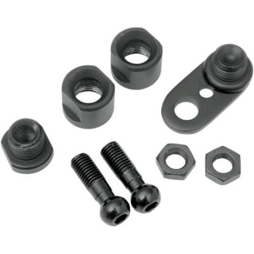 PartzBiz HD: 4418341-Drag 2020-0416 Black Turn Signal Swivel Kit Repl. 68185-00 Harley 00-18 PartzBiz HD: 4418341-Drag 2020-0416 Black Turn Signal Swivel Kit Repl. 68185-00 Harley 00-18