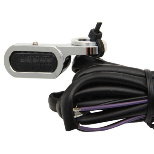 PartzBiz HD: 4418346-Drag 2040-2129 Chrome Smoke Lens LED Handlebar Marker Light 09-17 Harley FL VROD 2040-2129 20402129 PartzBiz HD: 4418346-Drag 2040-2129 Chrome Smoke Lens LED Handlebar Marker Light 09-17 Harley FL VROD 2040-2129 20402129