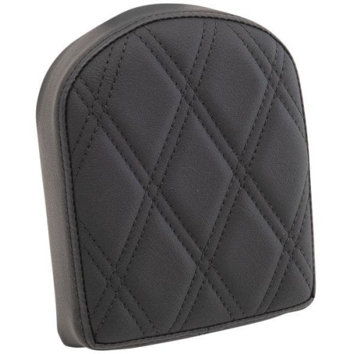 PartzBiz HD: 4418329-Drag 7" Sissy Bar Pad Black Double Diamond Vinyl Harley & Custom 0822-0443 PartzBiz HD: 4418329-Drag 7" Sissy Bar Pad Black Double Diamond Vinyl Harley & Custom 0822-0443