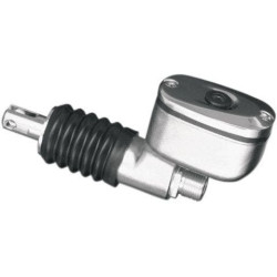 PartzBiz HD DS78053043 - Drag 7805-3043 แม่ปั๊มเบรกหลังโครเมียม 00-11 Harley Touring Softail