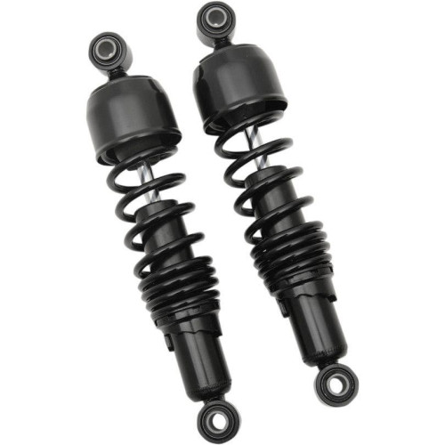 PartzBiz HD: 4418300-Drag Black 11" Replacement Rear Shock Absorbers for Harley FLH/T Touring 85-16 | 1310-1309 PartzBiz HD: 4418300-Drag Black 11" Replacement Rear Shock Absorbers for Harley FLH/T Touring 85-16 | 1310-1309
