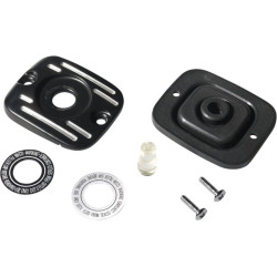 PartzBiz HD DS06110188 - ฝาครอบแม่ปั๊มเบรกหน้าสีดำลากพร้อมปะเก็น Harley Big Twin 05-17 PartzBiz HD DS06110188 - ฝาครอบแม่ปั๊มเบรกหน้าสีดำลากพร้อมปะเก็น Harley Big Twin 05-17