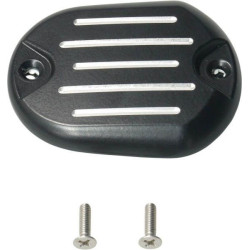 PartzBiz HD DS06110187 - ฝาครอบแม่ปั๊มเบรกหน้าลากสีดำพร้อมปะเก็น Harley Sportster 04-18 PartzBiz HD DS06110187 - ฝาครอบแม่ปั๊มเบรกหน้าลากสีดำพร้อมปะเก็น Harley Sportster 04-18