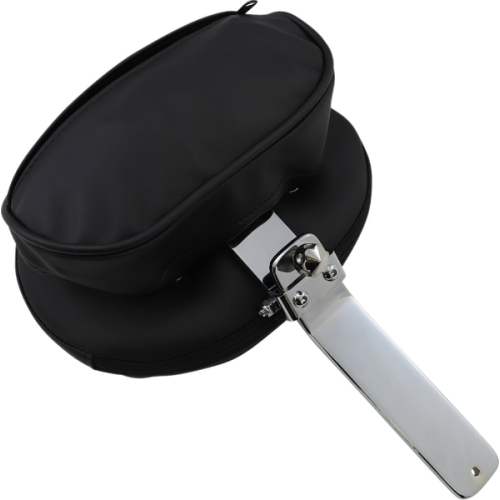 PartzBiz HD: 4418241-Drag Black Large Pillion Backres Pivoting Pad Short Bar Harley Touring FL 88-Up