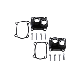 PartzBiz HD DS09401884 - ชุดฝาครอบยกสีดำลากพร้อมปะเก็น Repl OE 257008-90 Harley M8 17-Up PartzBiz HD DS09401884 - ชุดฝาครอบยกสีดำลากพร้อมปะเก็น Repl OE 257008-90 Harley M8 17-Up