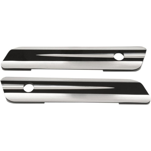 PartzBiz HD: 4418246-Drag Black Machined Saddlebag Hinge Billet Latch Covers for Harley 14-16 Touring | 3501-1088 PartzBiz HD: 4418246-Drag Black Machined Saddlebag Hinge Billet Latch Covers for Harley 14-16 Touring | 3501-1088