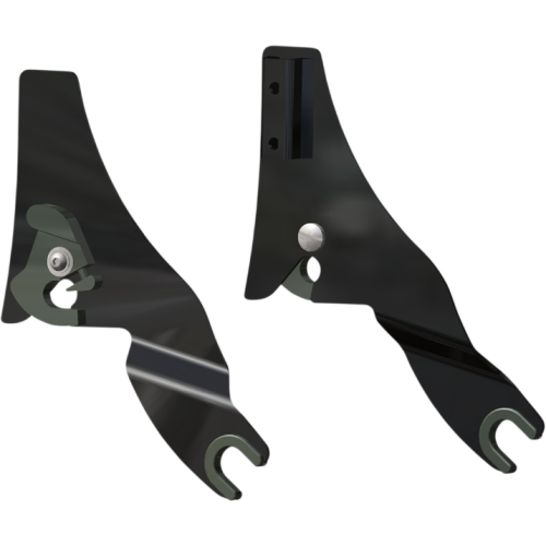 PartzBiz HD: 4418220-Drag Chrome Quick Release Side Plates for Sissy Bars Harley Touring 09-Up PartzBiz HD: 4418220-Drag Chrome Quick Release Side Plates for Sissy Bars Harley Touring 09-Up