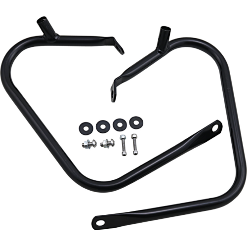 PartzBiz HD: 4418225-Drag Black Saddlebags Guards Support Kit OE Repl 4928309 Harley Touring 09-13 PartzBiz HD: 4418225-Drag Black Saddlebags Guards Support Kit OE Repl 4928309 Harley Touring 09-13