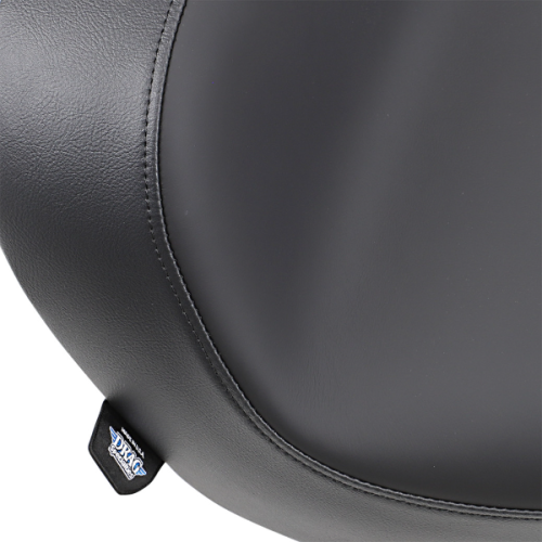 PartzBiz HD: 4418192-Drag Black Solo Seat Smooth Vinyl Solar Reflective Harley Softail FXST 84-99