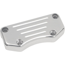 PartzBiz HD DSDS290652 - Drag Buffalo Ball Milled Chrome Handlebar 1" Riser Clamp Harley 3 1/2" Offset | Drag Specialties