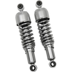 PartzBiz HD DS13101306 - Drag Chrome 13" Replacement Rear Shock Absorbers for Harley Dyna FXD 91-17 | 1310-1306 PartzBiz HD DS13101306 - Drag Chrome 13" Replacement Rear Shock Absorbers for Harley Dyna FXD 91-17 | 1310-1306