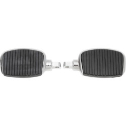 PartzBiz HD DS16210722 - Drag Chrome 3” แผ่นยางปูพื้นพร้อมหมุดตัวผู้สำหรับ Harley หรือเมตริก | 1621-0722 PartzBiz HD DS16210722 - Drag Chrome 3” แผ่นยางปูพื้นพร้อมหมุดตัวผู้สำหรับ Harley หรือเมตริก | 1621-0722