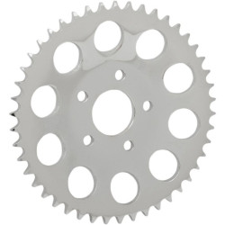 PartzBiz HD DSDS325357 - Drag Chrome 48 Tooth .46" Offset Dished Rear Wheel Sprocket 530 Chain 86-99 HD | DS-325357 PartzBiz HD DSDS325357 - Drag Chrome 48 Tooth .46" Offset Dished Rear Wheel Sprocket 530 Chain 86-99 HD | DS-325357