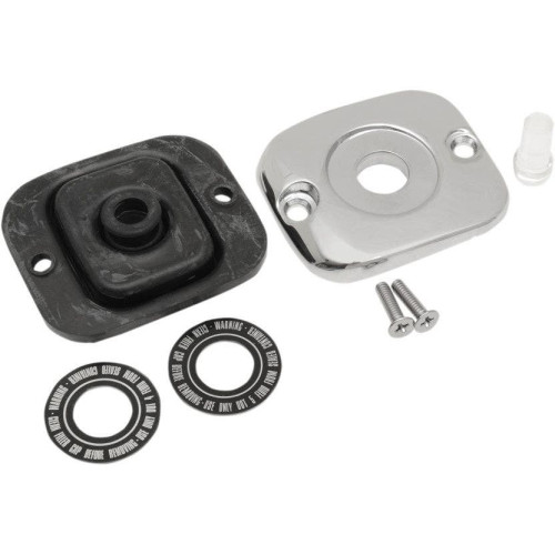 PartzBiz HD: 4418147-Drag Chrome Front Brake Master Cylinder Cover for Harley XL Touring Softail Dyna Repl OEM 45004-96 PartzBiz HD: 4418147-Drag Chrome Front Brake Master Cylinder Cover for Harley XL Touring Softail Dyna Repl OEM 45004-96