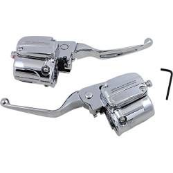 PartzBiz HD DS06102186 - Drag Chrome Handlebar Controls Hydraulic Brake Clutch ABS Harley Road Glide 15-16 PartzBiz HD DS06102186 - Drag Chrome Handlebar Controls Hydraulic Brake Clutch ABS Harley Road Glide 15-16