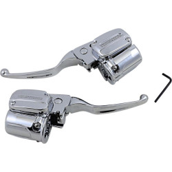 PartzBiz HD DS06102184 - Drag Chrome แฮนด์ควบคุมคลัตช์เบรกไฮดรอลิก ABS Harley Road Glide 17-Up PartzBiz HD DS06102184 - Drag Chrome แฮนด์ควบคุมคลัตช์เบรกไฮดรอลิก ABS Harley Road Glide 17-Up