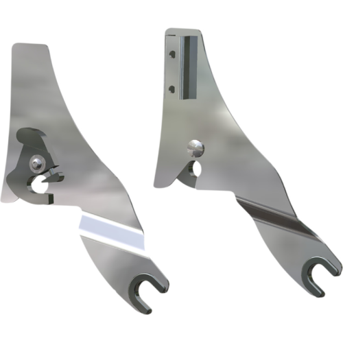 PartzBiz HD: 4418088-Drag Chrome Quick Release Side Plates for Sissy Bars Harley Touring 09-Up PartzBiz HD: 4418088-Drag Chrome Quick Release Side Plates for Sissy Bars Harley Touring 09-Up