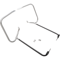 PartzBiz HD DS35011243 - Drag Chrome Saddlebags Guards Support Kit OE Harley Touring FLT 97-08 PartzBiz HD DS35011243 - Drag Chrome Saddlebags Guards Support Kit OE Harley Touring FLT 97-08