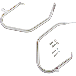 PartzBiz HD DS05051565 - Drag Chrome Saddlebags Guards Support Kit OE Repl 4917909 Harley Touring 09-13 PartzBiz HD DS05051565 - Drag Chrome Saddlebags Guards Support Kit OE Repl 4917909 Harley Touring 09-13