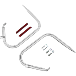 PartzBiz HD DS05051561 - Drag Chrome Saddlebags Guards Support Kit OE Repl 4928309 Harley Touring 09-13 PartzBiz HD DS05051561 - Drag Chrome Saddlebags Guards Support Kit OE Repl 4928309 Harley Touring 09-13