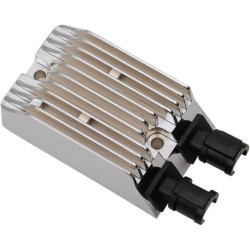 PartzBiz HD DS21121210 - Drag Chrome Solid State Voltage Regulator Repl OEM 74700012 สำหรับ Harley XL 14-18 | 2112-1210 PartzBiz HD DS21121210 - Drag Chrome Solid State Voltage Regulator Repl OEM 74700012 สำหรับ Harley XL 14-18 | 2112-1210