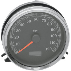 PartzBiz HD DS22100104 - Drag Electronic MPH Speedometer Speedo OEM เปลี่ยน FL/FX FLHR FXDWG 99-03 | 2210-0104