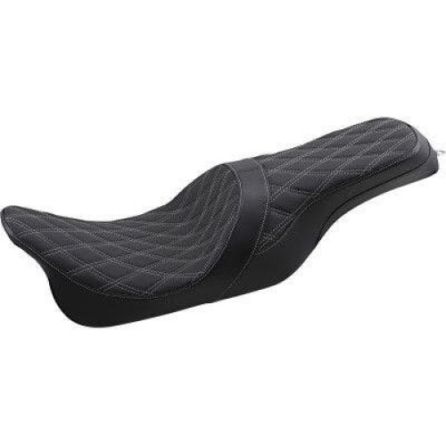 PartzBiz HD: 4417981-Drag Forward Positioned Predator 2-Up Seat Silver Diamond Harley FLH/T 08-Up 0801-1266 08011266 Harley-Davidson Electra Glide Road Glide Road King Street Glide Tri Glide FLHT FLHR FLTR FLHX PartzBiz HD: 4417981-Drag Forward Positioned Predator 2-Up Seat Silver Diamond Harley FLH/T 08-Up 0801-1266 08011266 Harley-Davidson Electra Glide Road Glide Road King Street Glide Tri Glide FLHT FLHR FLTR FLHX