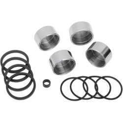 PartzBiz HD DS17020119 - Drag Front Caliper Rebuild Kit OE Repl 44313-08 Harley Softail 08-14 Dyna 08-17 PartzBiz HD DS17020119 - Drag Front Caliper Rebuild Kit OE Repl 44313-08 Harley Softail 08-14 Dyna 08-17