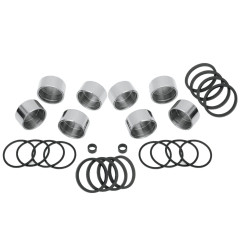 PartzBiz HD DS17020119 x2 - Drag Front Caliper Rebuild Kit OE Repl 44313-08 Harley Softail 08-14 Dyna 08-17 PartzBiz HD DS17020119 x2 - Drag Front Caliper Rebuild Kit OE Repl 44313-08 Harley Softail 08-14 Dyna 08-17